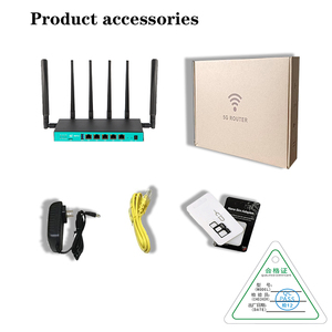 Routeur Gigabit double bande wi-fi 6 5g, puce MT7621A + MT7975 + MT7915, routeur wi-fi 5g avec 6 antennes - Product Image 6