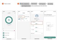 Sistema de Control de Acceso WIFI Tuya RFID, IP68 Resistente al Agua, Biométrico de Metal con Huella Dactilar, con Contraseña de Aplicación, Logotipo Personalizado, Almacenamiento en la Nube