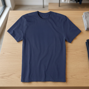 Mens Heavyweight Cotton <b>T</b> <b>Shirt</b> Blank Plain Dyed Crew Neck Plus Size Short Sleeve Printing Custom Apparel <b>Thick</b> Knit Tee Apparel - Product Image 4