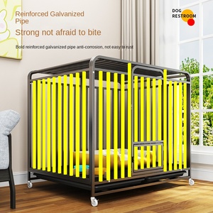 Cage de transport professionnelle pour animaux de compagnie, robuste, pour usage intérieur, tailles XXL XL, avec porte, <span class=keywords><strong>prix</strong></span> sur mesure, pour grands chiens - Product Image 2