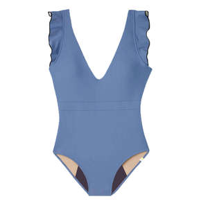 Roupa de banho reutilizável, novo período de natação, menstrual, eco amigável, para meninas, 4 camadas, à prova de vazamento, uma peça, 2022 - Product Image 3