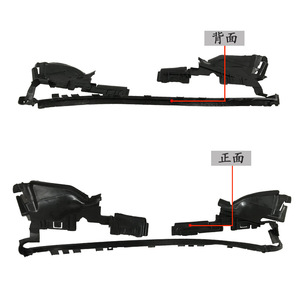 แผ่นนำอากาศหม้อน้ำรถยนต์เมอร์เซเดส-เบนซ์ ซี-คลาส W204 รุ่น 20450505 สีดำ ทำจากพลาสติก ABS อะไหล่ทดแทน - Product Image 2