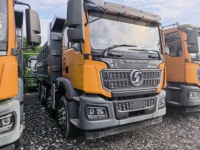 Nouveau Camion Benne Shacman 8x4 à Conduite à Gauche Diesel Euro 3 10 Roues Capacité 21-30T pour l'Ingénierie Minière