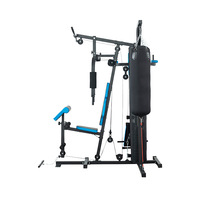 Equipo de Entrenamiento Multifuncional Vertical para Interiores, para Tres Personas, de Uso Comercial y Doméstico, para Ejercicios de Cuerpo Completo