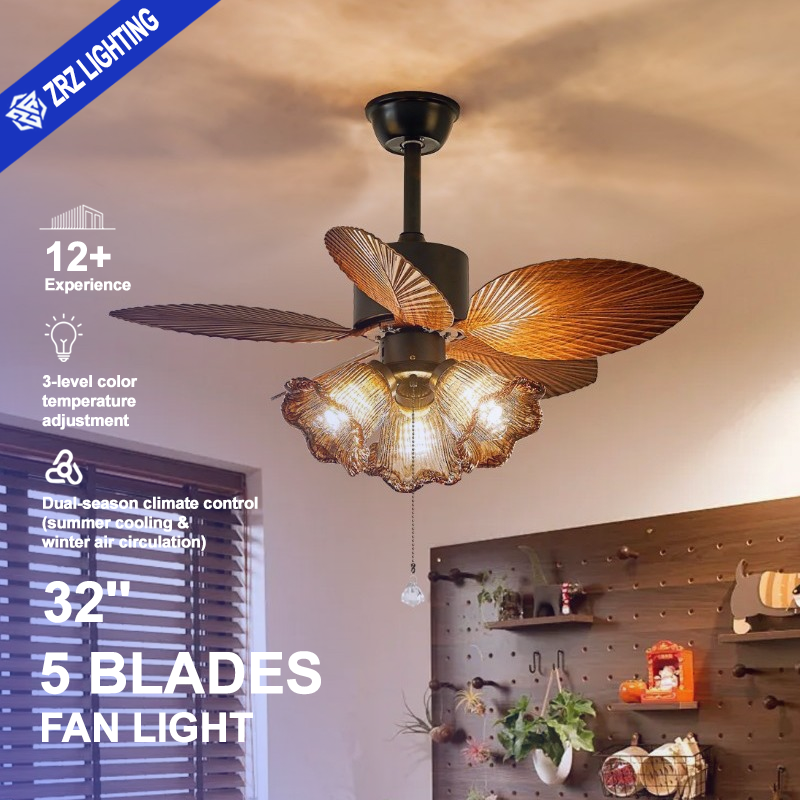 Modern LED Light Ceiling Fan with