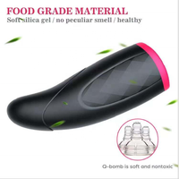 Weiche Silikon Sexy Frauen Vagina Pocket Pussy für männliche Sexspielzeug für Männer Vibrator Heizung Masturbation Cup