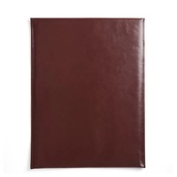 Carpeta de Archivos A4 de Cuero PU Impermeable Personalizada, Carpeta de Documentos para la Escuela y la Oficina, Bolsa Impermeable para Archivos