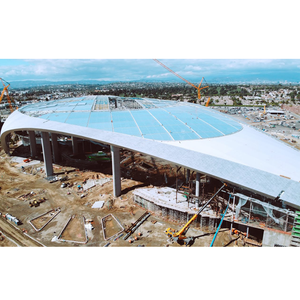 Nodos de marco de espacio a prueba de corrosión Arena de marco de espacio curvo diseñado por <span class=keywords><strong>BIM</strong></span> - Product Image 2