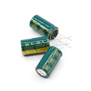 Aluminum Electrolytic Capacitors 50V 2200UF 16x30 High Frequency Low Impedance High Ripple Current - Product Image 2