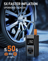 Mini pompe à air personnalisable sans fil pour pneu de voiture Compresseur de pneu de voiture Pneus de moto automobile Pompe gonflable Compresseur rechargeable
