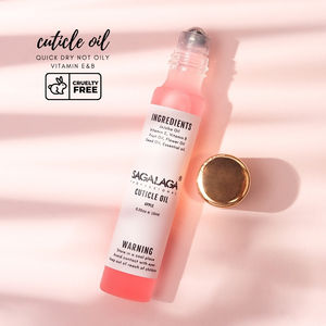 100% Huile de cuticules de jojoba bio Emballage personnalisé 10ML Roller Ball Design Naturel Saveur multiple Nourrir Soins des ongles Huile de cuticules - Product Image 5