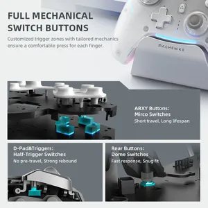 New Wireless 2.4GHz for Handheld Game Console Six-axis Somatosensory Vibration with Lamp <strong>G5Pro</strong> Max - Product Image 5