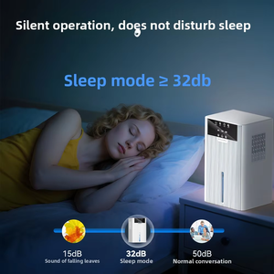 <span class=keywords><strong>Deshumidificador</strong></span> Portátil para Dormitorio con Temporizador de 8/12/24H, Luz RGB, Modo de Sueño Silencioso y Apagado Automático para Control de Humedad - Product Image 4