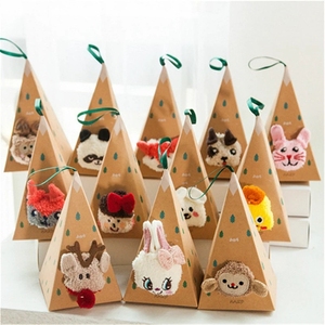 Cute Animal Design Deer Christmas <b>Socks</b> Gift 3d Fluffy Coral Velvet Thick <b>Warm</b> Winter <b>Sock</b> for <b>Women</b> New Year Gift Sox With Box - Product Image 1