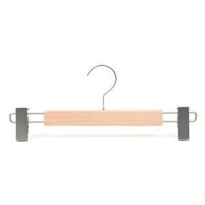 Móc Treo Quần Áo Thương Hiệu Nhà Sản Xuất Móc Treo Áo Khoác Gỗ Sồi Vai Rộng Tùy Chỉnh Sang Trọng Cho Vải - Product Image 2
