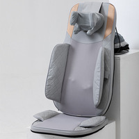Shiatsu électrique marche dorsale pétrissage Shiatsu fesses Vibration Massage coussin de siège chaise dos cou relaxant dos avec chaleur