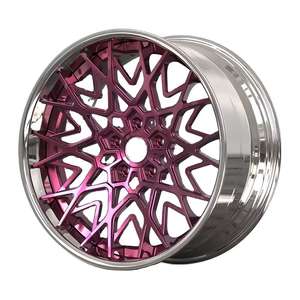 Rines Cóncavos Forjados de 2 Piezas SY-1033 de 20 <span class=keywords><strong>22</strong></span> 24 26 Pulgadas Pulidos 5x120 5x112 5x114.3 para Autos de Carreras <span class=keywords><strong>BMW</strong></span> M2 F80 F82 F90 F92 F91 <span class=keywords><strong>M8</strong></span> - Product Image 1