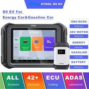 เครื่องทดสอบแบตเตอรี่แท็บเล็ต D9EV EV สำหรับ OBD2 DoIP CAN FD BYD สำหรับการทดสอบโทโพโลยีแบบแอคทีฟ SOC SOH 9.7 นิ้ว - Product Image 1