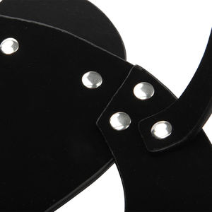 BDSM หน้ากากแฟนซีหนังสำหรับผู้ใหญ่อุปกรณ์ทาสสำหรับแมวและจิ้งจอกหน้ากากแฟนซีวันฮาโลวีนสำหรับเกมเครื่องรางปิดตาหน้ากากคอสเพลย์งานพรอม - Product Image 5