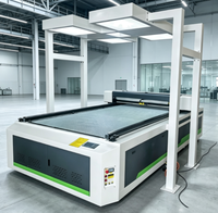 Machine de découpe et de gravure laser CO2 1325 avec certificat CE, 130w150w, pour bois et acrylique, avec caméra CCD