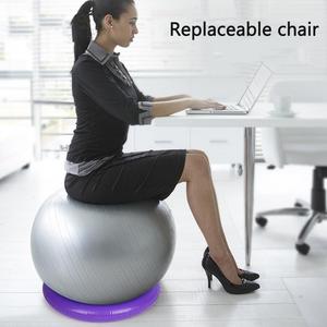 Accessori per lo Yoga Base per palla da Yoga per palestra portatile anello rotondo per Pilates morbido in PVC antideflagrante antiscivolo - Product Image 3