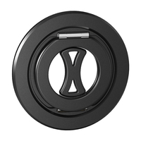 FGX X8-2 Nouveaux styles Support de téléphone universel magnétique double face en alliage d'aluminium pliable et réglable avec adhérence forte