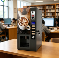 Distributeur automatique de café commercial à carte, robot distributeur de café