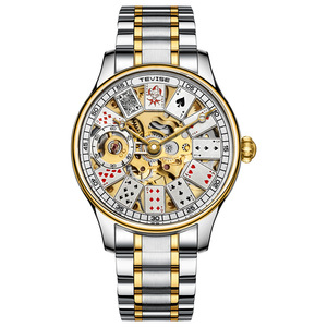 Montre mécanique automatique de créateur, cadran large ajouré, style décontracté et tendance, vente en gros d'usine, nouvelle montre pour hommes d'affaires 2026 - Product Image 2