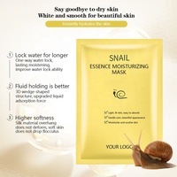 Mascarilla Facial Vegana de Marca Privada OEM con Retinol, Vitamina C, Glutatión y Mucina de Caracol, Iluminadora, Hidratante, Reparadora y Calmante