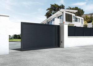 <span class=keywords><strong>Portail</strong></span> <span class=keywords><strong>coulissant</strong></span> automatique en aluminium <span class=keywords><strong>avec</strong></span> composants traités thermiquement, respectueux de l'environnement pour les maisons - Product Image 3