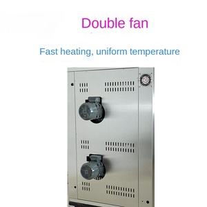 Horno de convección eléctrico de 5 bandejas de acero inoxidable comercial a buen precio automático con bomba de motor para hoteles que sirven pastel de carne - Product Image 5