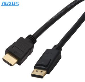 DP a <span class=keywords><strong>HDMI</strong></span> Cable chapado en oro de DP1.2 <span class=keywords><strong>DisplayPort</strong></span> a <span class=keywords><strong>HDMI</strong></span> Cable adaptador 4K X 2K <span class=keywords><strong>y</strong></span> 3D de Audio/Video Converter - Product Image 1