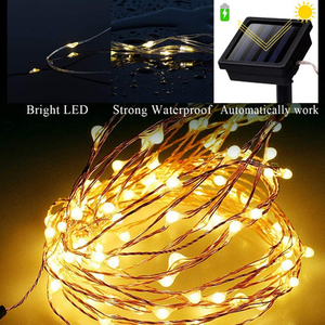Dây Đèn Đom Đóm Năng Lượng Mặt Trời Không Thấm Nước Vòng Hoa Đèn Năng Lượng Mặt Trời Giáng Sinh Để Trang Trí Sân Vườn Đèn Sân Vườn Ngoài Trời - Product Image 2