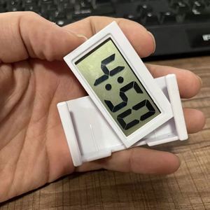 นาฬิกาดิจิตอลติดรถยนต์ จอแสดงผลขนาดใหญ่ ดีไซน์เรียบง่าย ใช้ในบ้าน โรงเรียน หรือเดินทาง ใช้ระบบควอตซ์ - Product Image 5