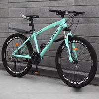 Vélo de montagne pour adultes avec fourche à suspension et freins à disque pour étudiants, enfants, hommes, femmes