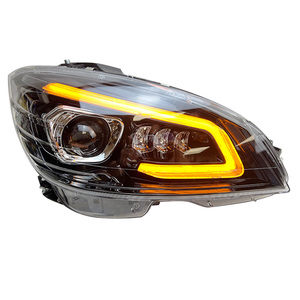 ไฟหน้า LED 2007-2011เต็มรูปแบบสำหรับ W204 C180 C200 C220 C260 C280 C63 RHD & LDH HLW2 - Product Image 4