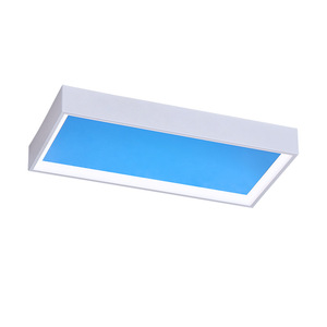 Panel de Luz LED Inteligente Ultrafino de Aluminio, Simulación de <span class=keywords><strong>Cielo</strong></span> <span class=keywords><strong>Azul</strong></span>, Luz Natural Integrada, con Aplicación Tuya y Control Remoto por Wifi - Product Image 5