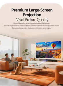 Smart X3 <b>Android</b> <b>Projector</b> 1080P HD Portable Home Theater <b>Projector</b> Indoor Bedroom Wall Video <b>Projector</b> - Product Image 4