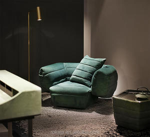 ชุดโซฟาผ้าลินิน1 2 3ที่นั่งสไตล์อิตาลีสำหรับร้านเสริมสวยโรงแรมแบบอินเดียชุดโซฟาห้องนั่งเล่นแบบเรียบง่าย - Product Image 2