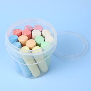 Craies de trottoir géantes colorées sans poussière, personnalisées, en gros, bon marché, en vrac, grande taille, pour l'école et l'extérieur - Product Image 4