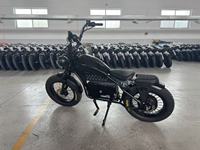 Scooter Eléctrico de Dos Ruedas de Aleación de Aluminio de 48V 1500W con Batería de Litio Extraíble de 60AH, Suspensión Completa y Alcance de 120 km