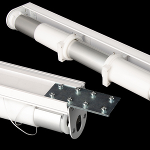Profilé d'extrusion en aluminium de 1,2 mm d'épaisseur SM590 H590 pour tête de store romain - Vente en gros - Product Image 2
