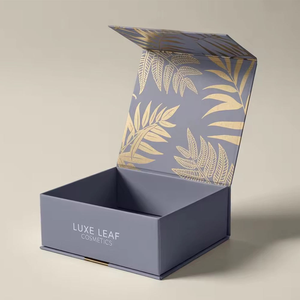 Custom Hot Stamping Foldable Rigid <b>Magnetic</b> <b>Gift</b> Box Luxury Grey Board Cardboard Clothing Folding <b>Gift</b> <b>Boxes</b> - Product Image 3