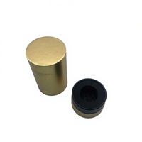 Boîte de parfum cylindrique ronde vide personnalisée vintage de luxe, 30 50 100 ml, flacon de parfum en verre cristal avec emballage