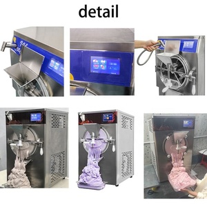 Máquina comercial de helado duro SUS 304, <span class=keywords><strong>congelador</strong></span> italiano de gelato, popular en la UE - Product Image 2