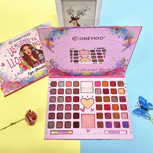 Paleta de Sombras de Ojos ONEYIOO de 51 Colores Maquillaje de Escenario <span class=keywords><strong>Karol</strong></span> <span class=keywords><strong>G</strong></span> al Por Mayor Impermeable de Fábrica Regalo para Estudiantes y Niños - Product Image 1