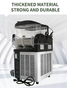 Máquina de granizados de margarita de doble tanque, apta para hoteles, con motor de cobre, para la industria agrícola y el alcohol - Product Image 4