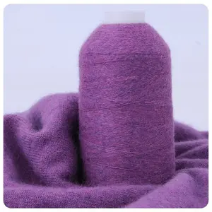 High Quality With Cheap Price For Dyed Yarn Nm 28/2 Cotton 80%/ Cashmere 20% Blended Knitting Yarn