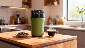 เครื่องบดกาแฟไฟฟ้าอัตโนมัติสแตนเลสสำหรับเมล็ดกาแฟและถั่ว เครื่องใช้ในครัวเรือนพร้อมใบมีดสแตนเลส - Product Image 6