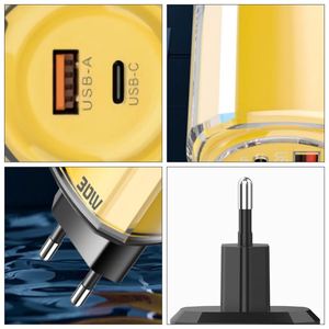 อะแดปเตอร์ชาร์จเร็ว 30W USB Type C รองรับมาตรฐาน EU/US 2 ขา พร้อมระบบ PD สำหรับขาย - Product Image 5